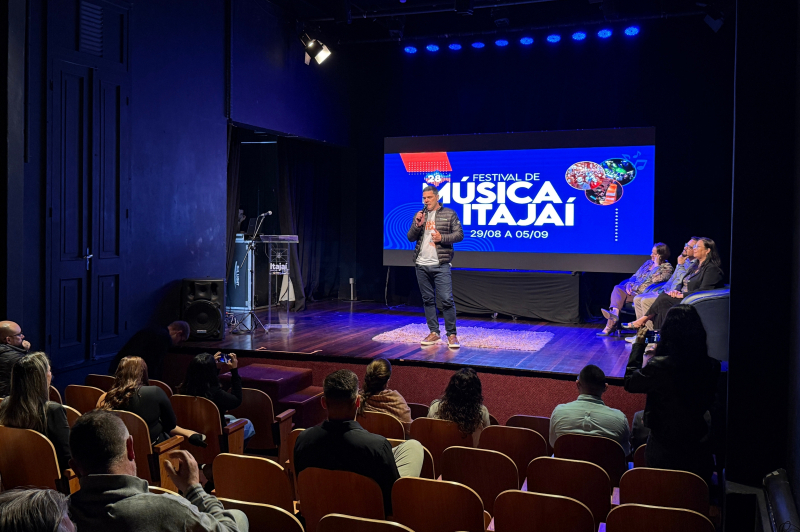 28º Festival de Música de Itajaí reúne 15 shows nacionais e grandes nomes da música brasileira