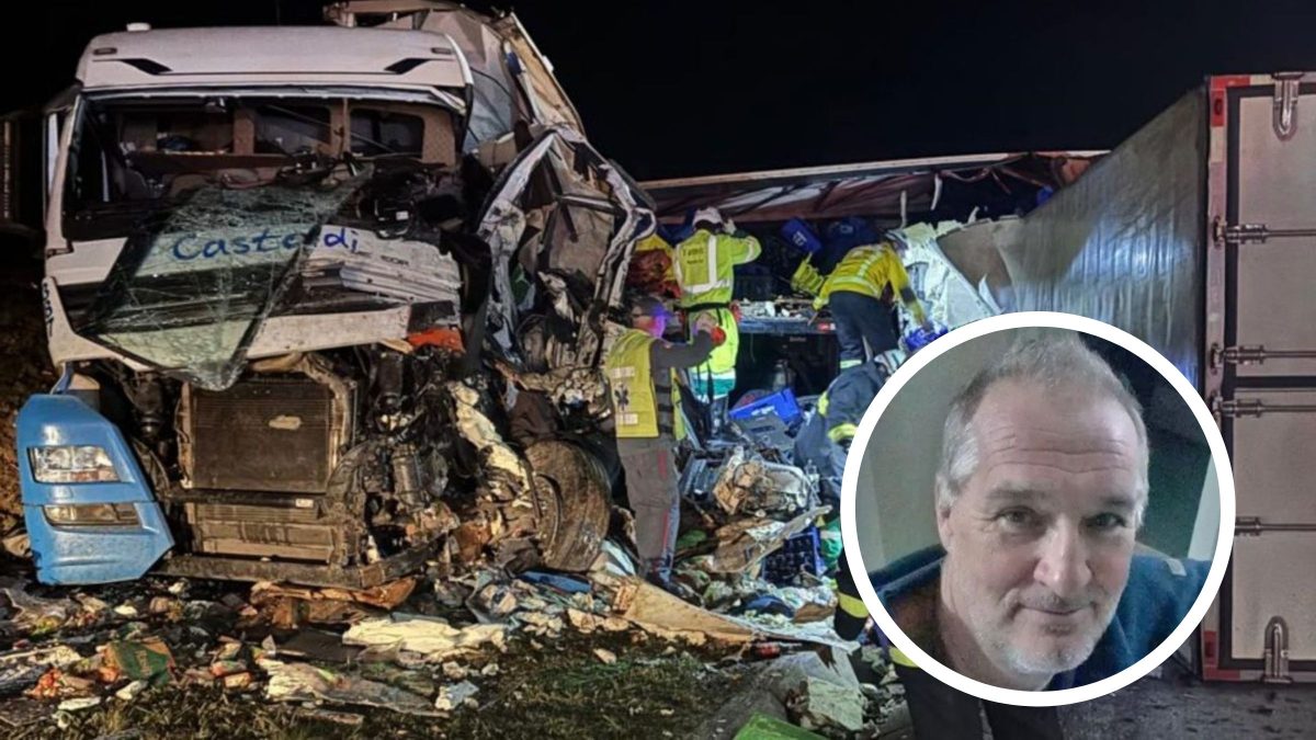 ‘Te amarei para sempre’: família se despede de motorista que morreu em acidente entre dois caminhões na BR-116 em SC