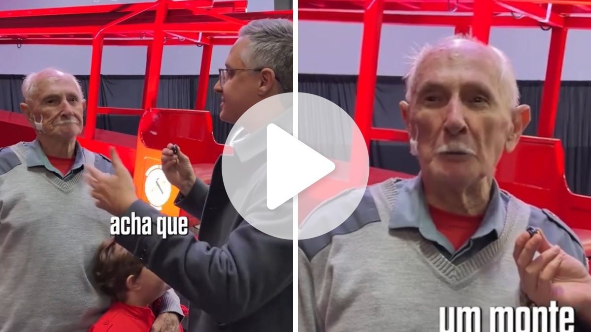 Bombeiro voluntário mais antigo de SC emociona ao revelar desejo de voltar à ativa: ‘Podia estar no Guinness Book’