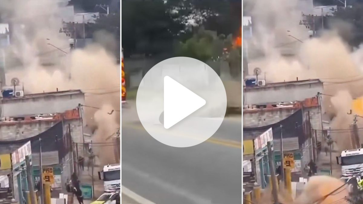 VÍDEOS: Bueiros explodem ‘como se fossem bombas’ durante incêndio em indústria química em SP; entenda