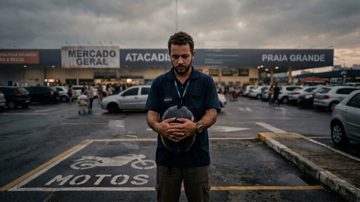 Funcionário de supermercado tem moto roubada, é demitido e ganha R$ 35 mil de indenização na Justiça