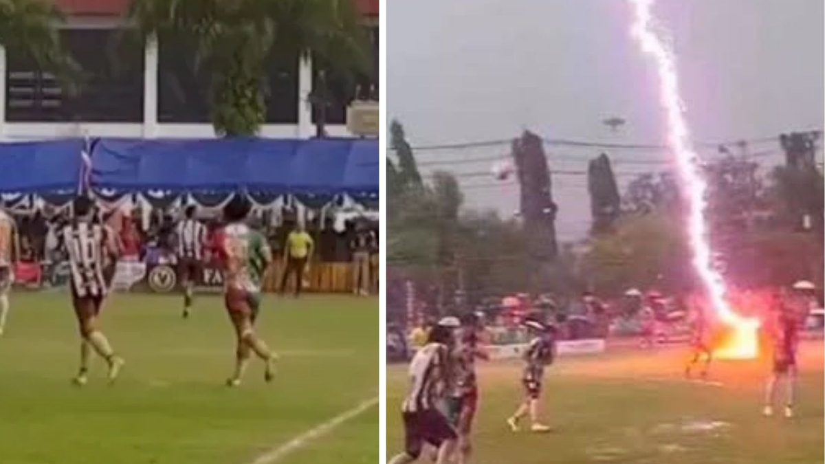 Jogador de 24 anos morre após raio atingir gramado durante partida e clube lamenta: ‘Grande perda’