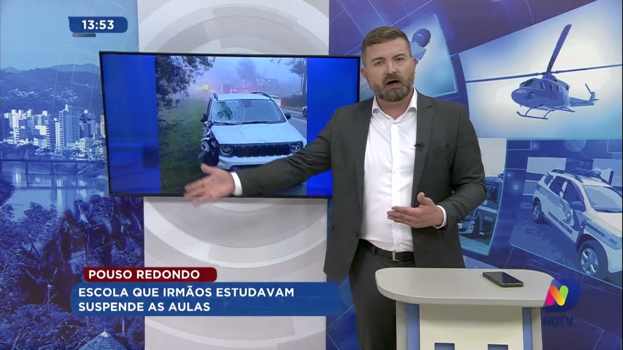 Dor da despedida: crianças mortas em atropelamento na BR-470 são veladas em Rio do Sul