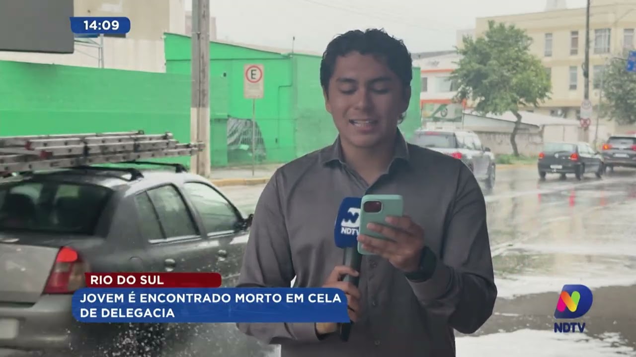 Rio do Sul: jovem é encontrado morto em cela de delegacia