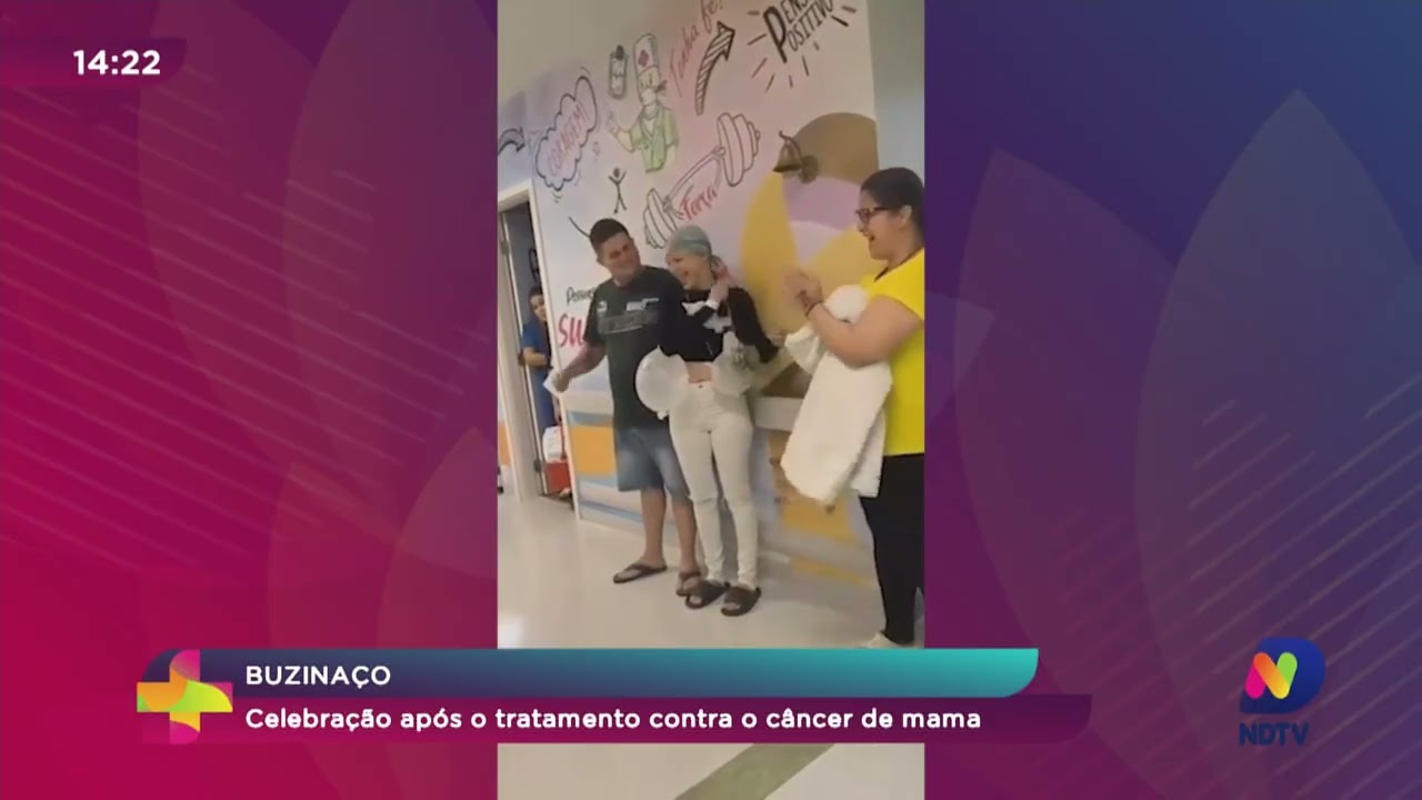 Comemoração após o tratamento contra o câncer de mama