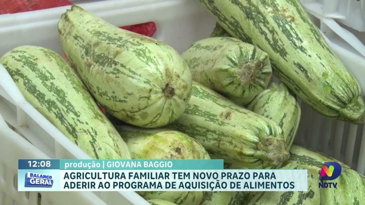 Chapecó investe R$ 325 mil na compra de alimentos da agricultura familiar