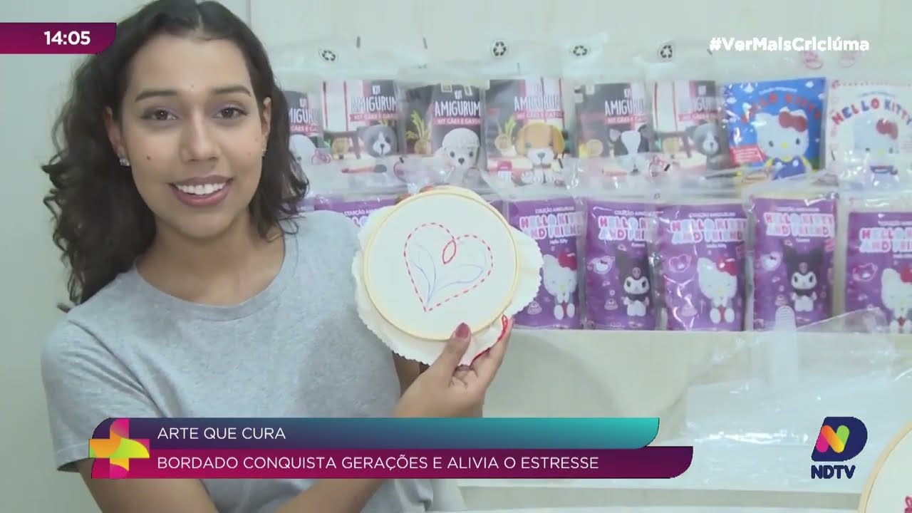 Bordado encanta pela beleza e fortalece tradição em Santa Catarina