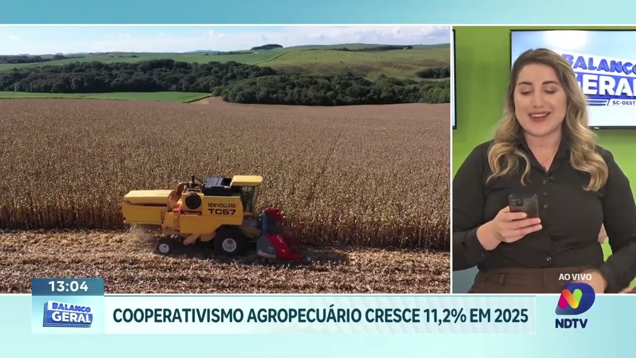Cooperativas agropecuárias crescem em faturamento e empregos no país