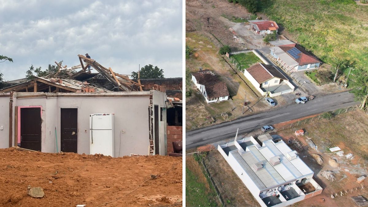 Cidade de SC em emergência após ventania de 90 km/h reforça prevenção contra impactos do El Niño