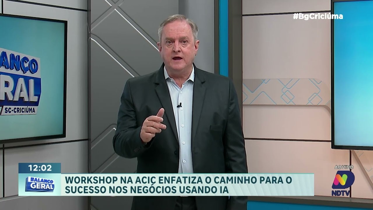ACIC promove workshop gratuito de Inteligência Artificial em Criciúma
