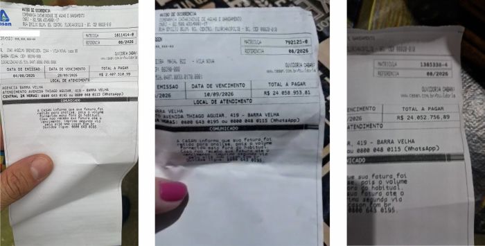 Três consumidores devem R$ 50 milhões a Casan