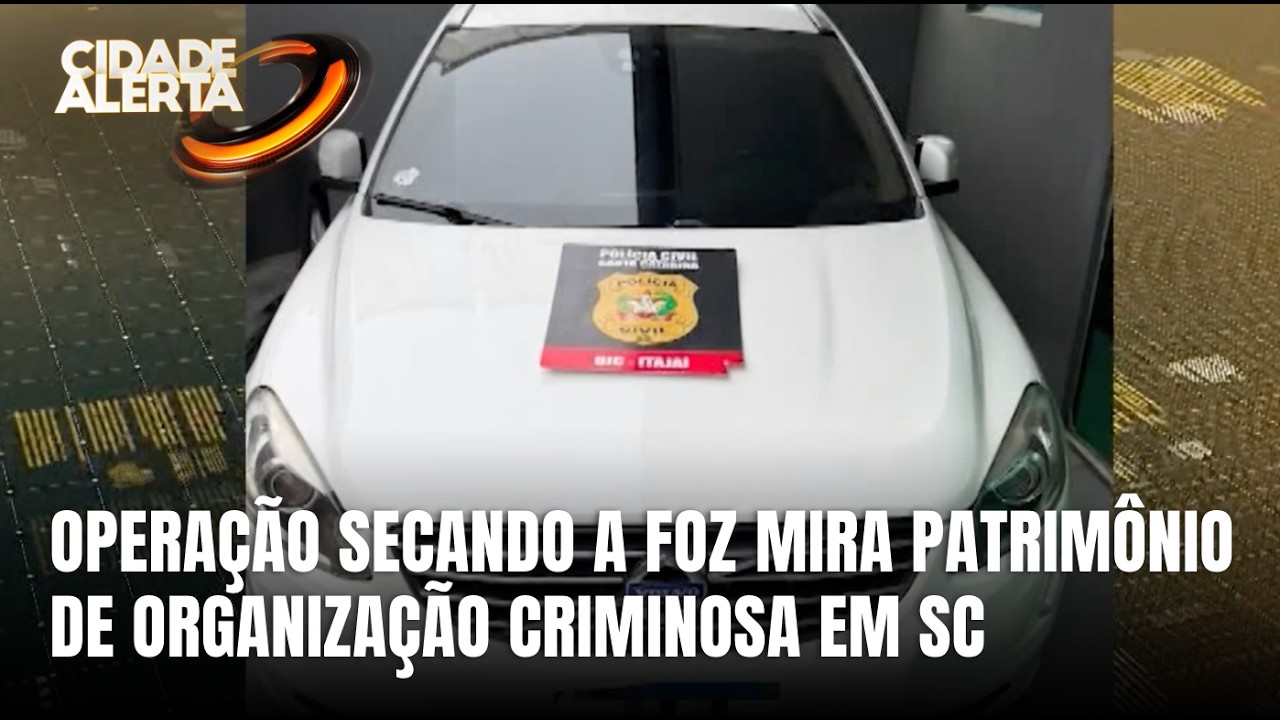 Operação bloqueia apartamentos e carro de luxo ligados ao tráfico em SC