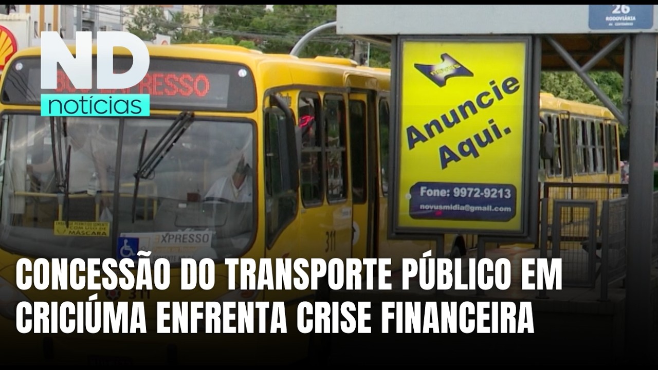 Transporte coletivo de Criciúma acumula déficit de R$ 21 milhões