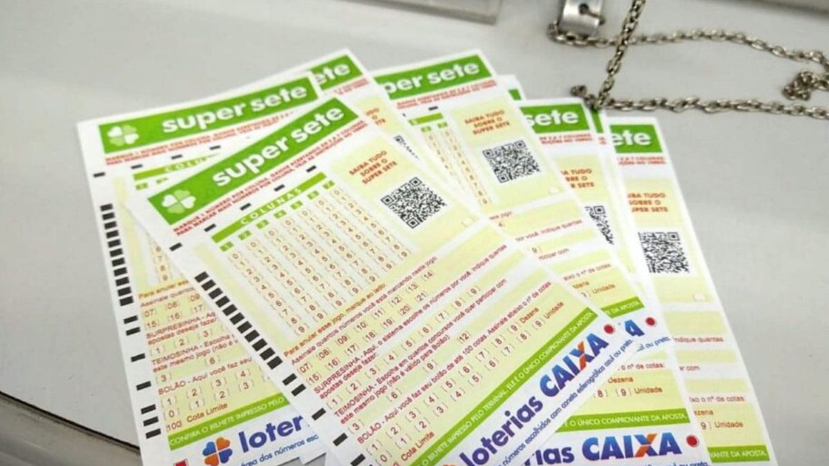 Confira o resultado da Super Sete 882 de hoje, quarta-feira (5/8)