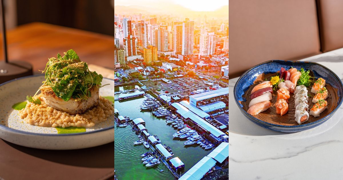 Lar de iates de luxo, ‘Mônaco’ de SC vira palco de festival gastronômico com menus em três etapas por R$ R$ 119