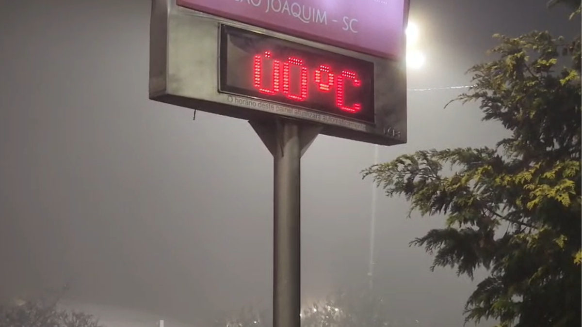 Após ciclone, nova massa de ar polar já tem data para despencar temperaturas; veja onde deve fazer até 0°C