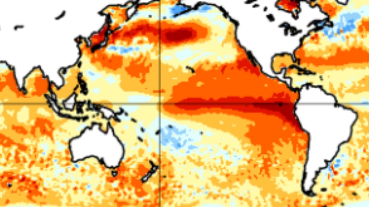 NOAA confirma avanço do El Niño: fenômeno segue ganhando força no Pacífico e pode ser o mais intenso dos últimos 150 anos