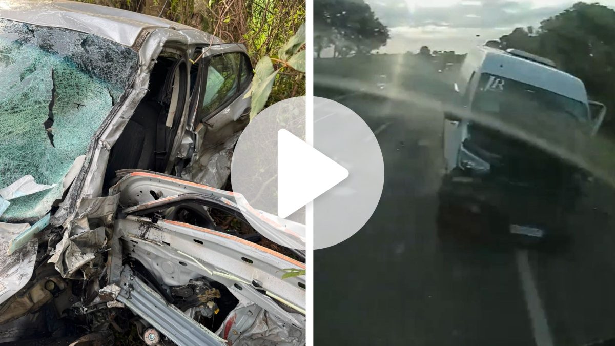 Vídeo revela dinâmica de grave acidente na BR-282 que terminou com idoso morto em SC