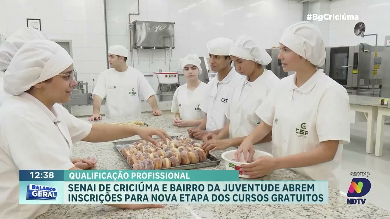 Senai e Bairro da Juventude abrem cursos gratuitos em Criciúma