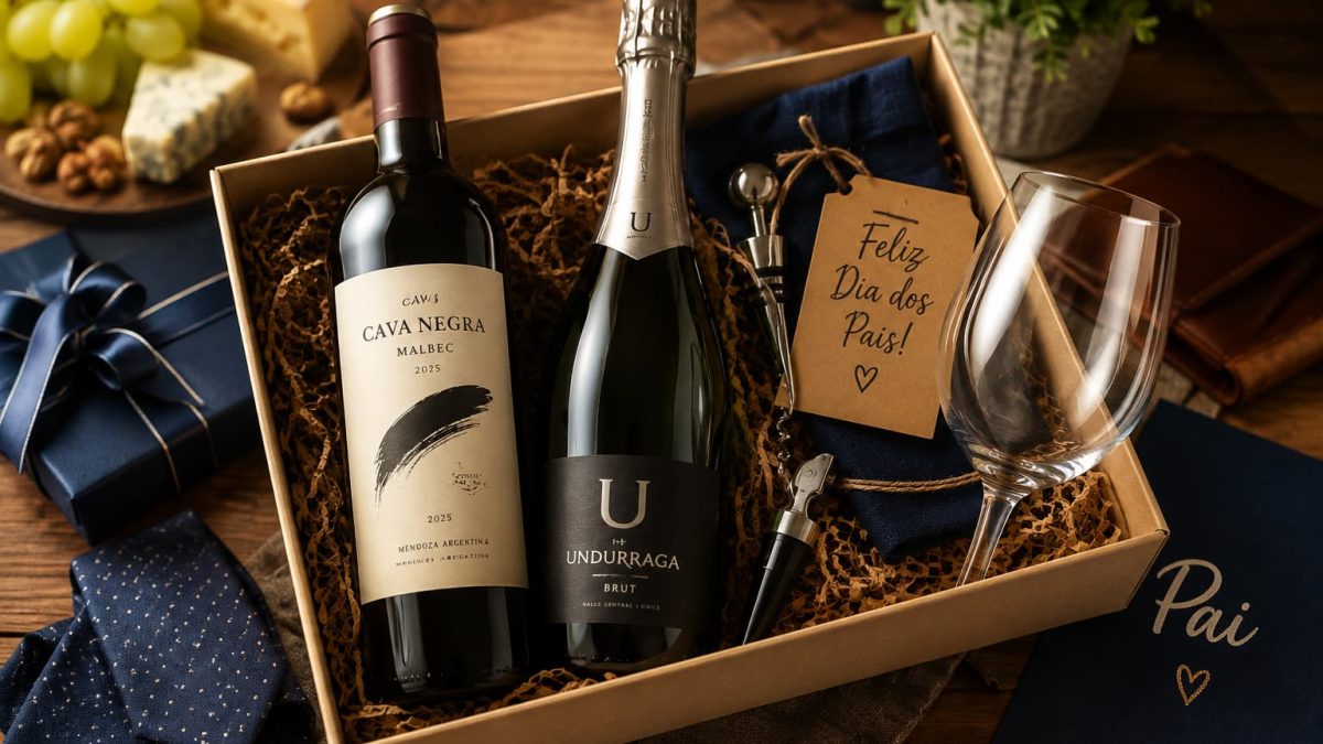 5 presentes para pais que gostam de vinho: ideias para acertar no Dia dos Pais sem gastar muito