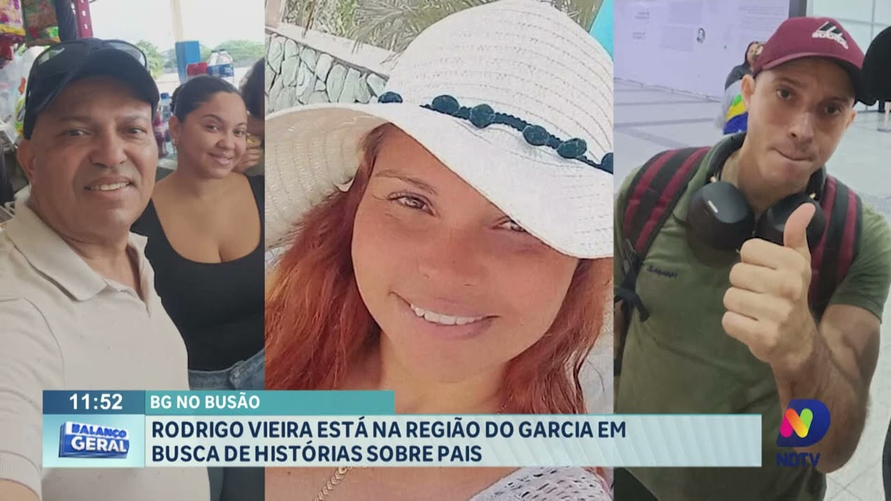 BG no Busão: Rodrigo Vieira embarca no ônibus da rua Rui Barbosa no bairro Progresso