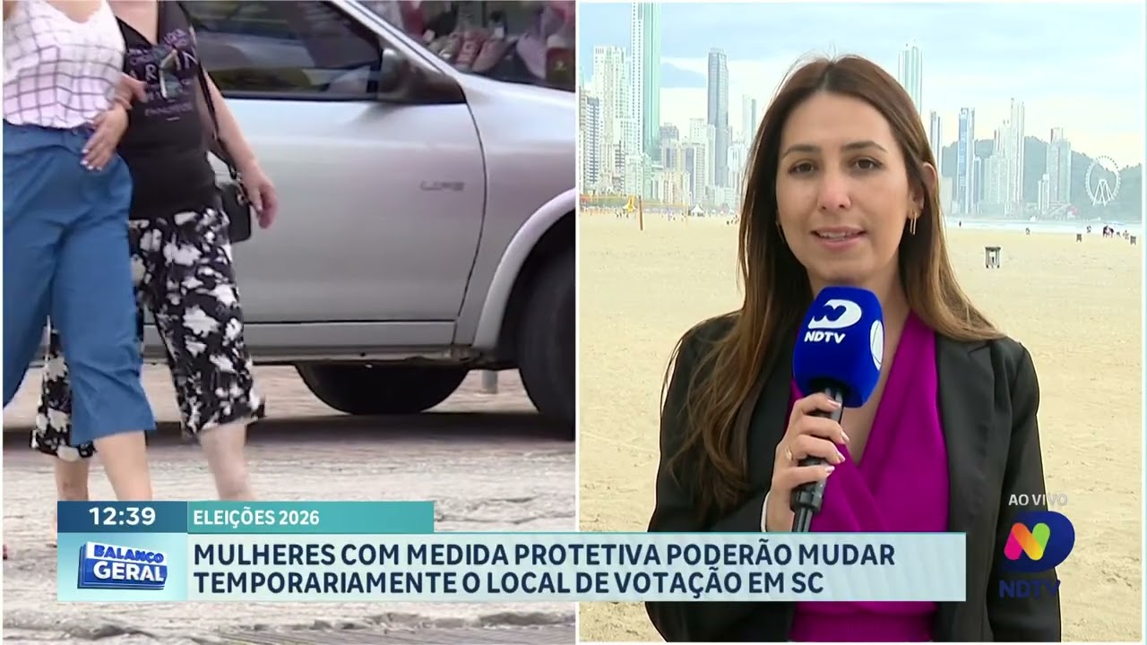 Mulheres com medida protetiva poderão mudar local de votação em SC