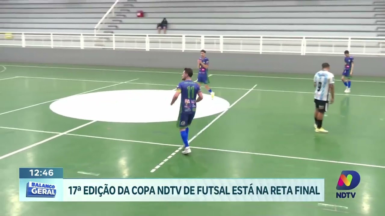 Troféus da Copa NDTV de Futsal estão prontos para os campeões