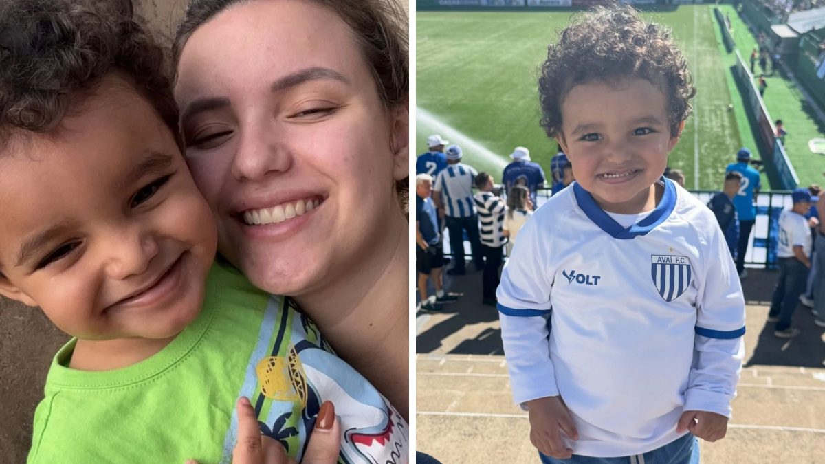 ‘Que dor’: esposa de jogador Gustavo Simões se pronuncia pela primeira vez após morte do filho de 2 anos