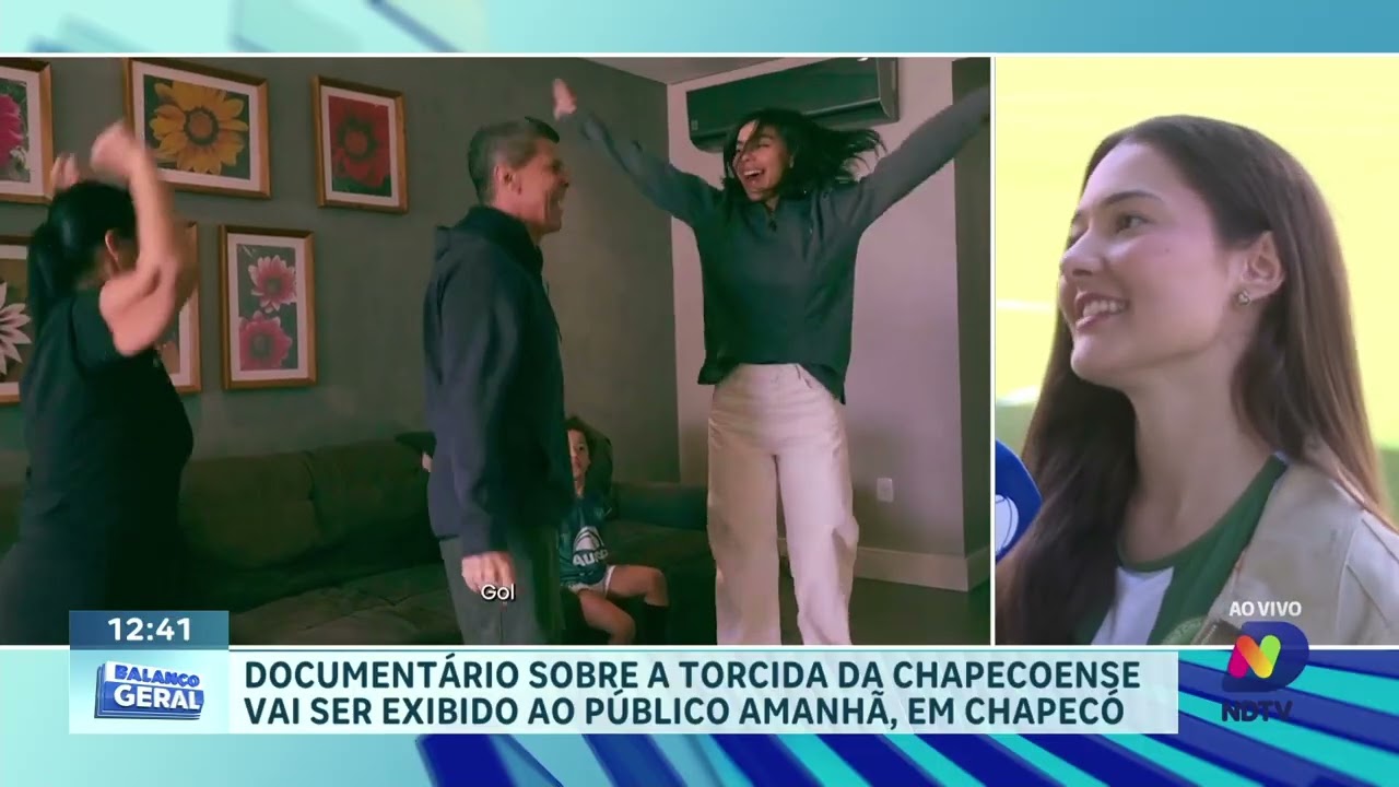 Documentário sobre a torcida da Chapecoense estreia em Chapecó