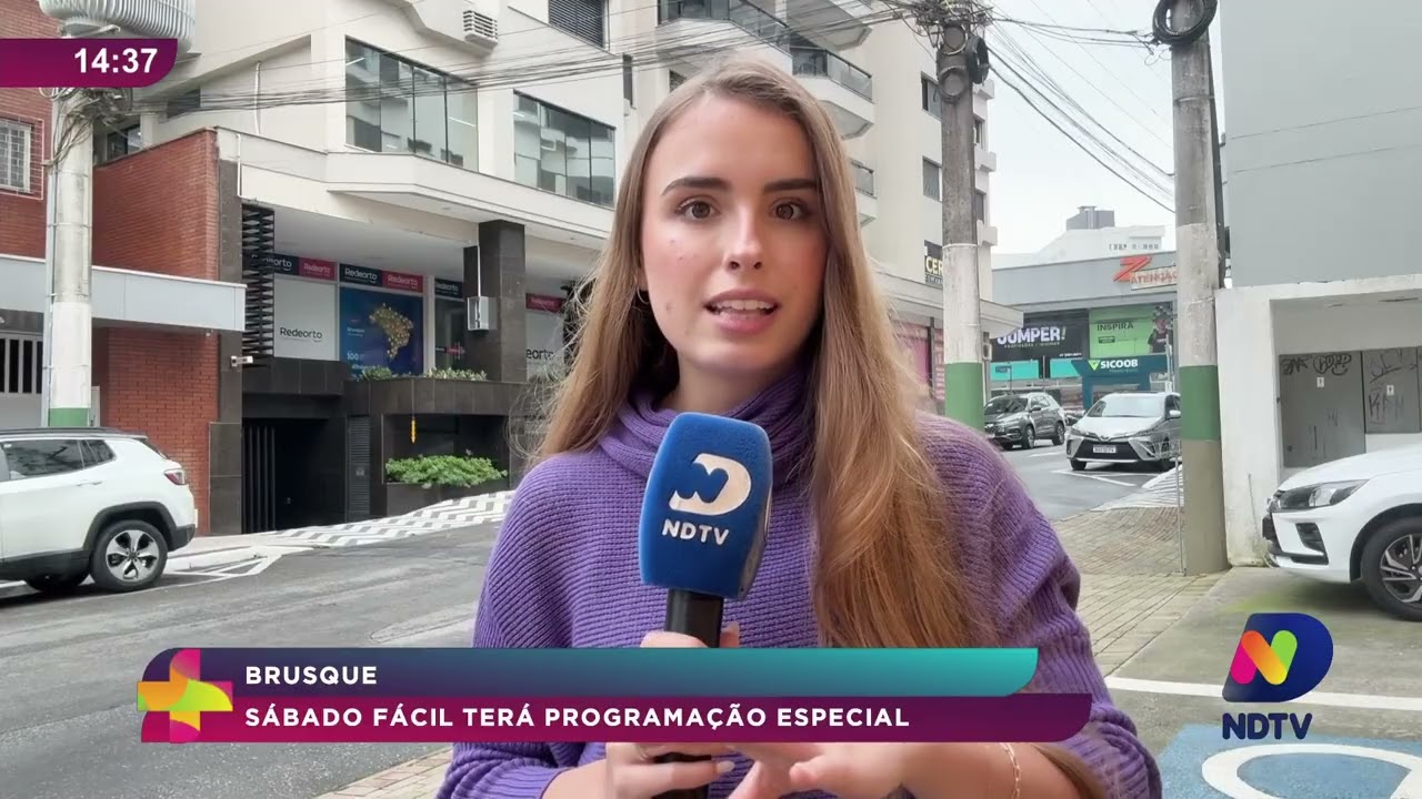 Brusque terá programação especial no Sábado Fácil deste fim de semana