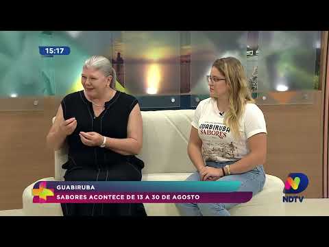 Guabiruba Sabores reúne gastronomia e atrações de 13 a 30 de agosto