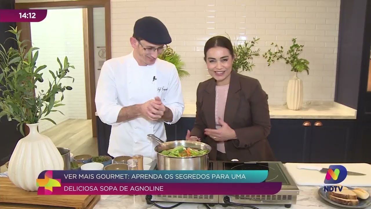Ver Mais Gourmet revela segredos da tradicional sopa de agnoline