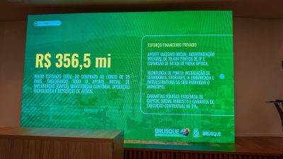 Prefeitura apresenta projeto da PPP Brusque + Digital para modernização da infraestrutura urbana