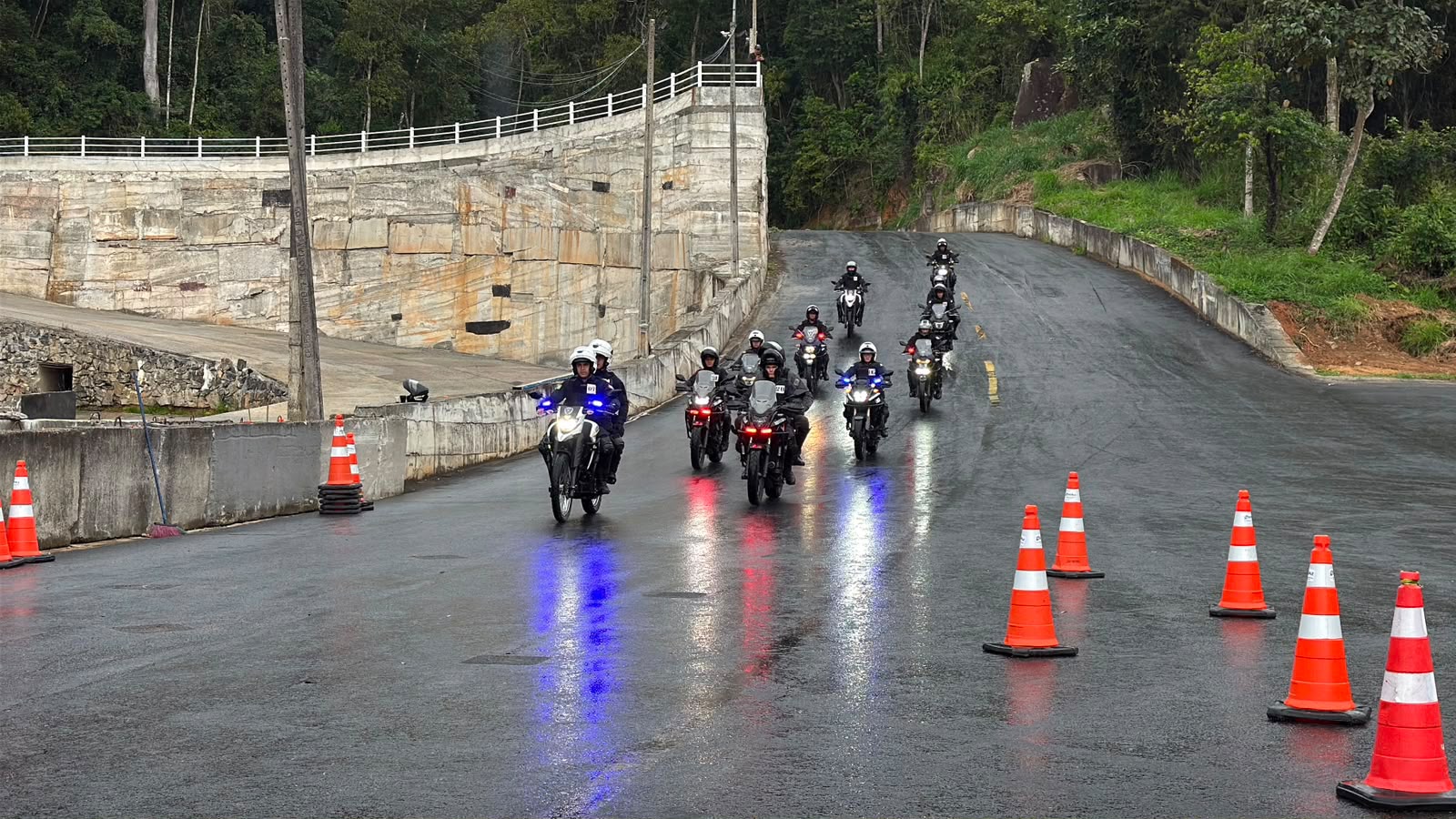 Guarda Municipal de Itapema inicia etapa prática do Curso Especializado de Motopatrulhamento