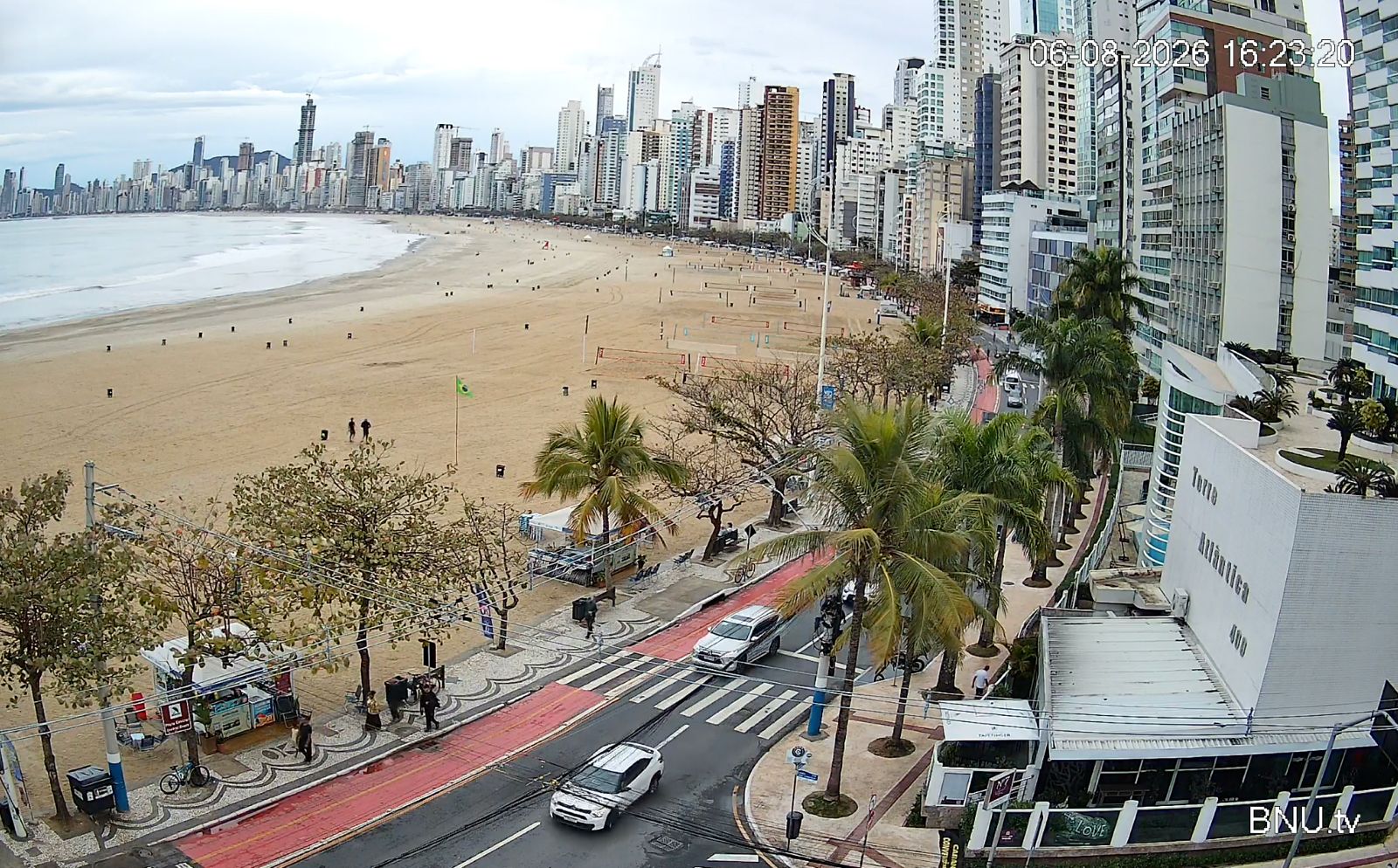 Fim de semana será de chuva e queda nas temperaturas em Balneário Camboriú