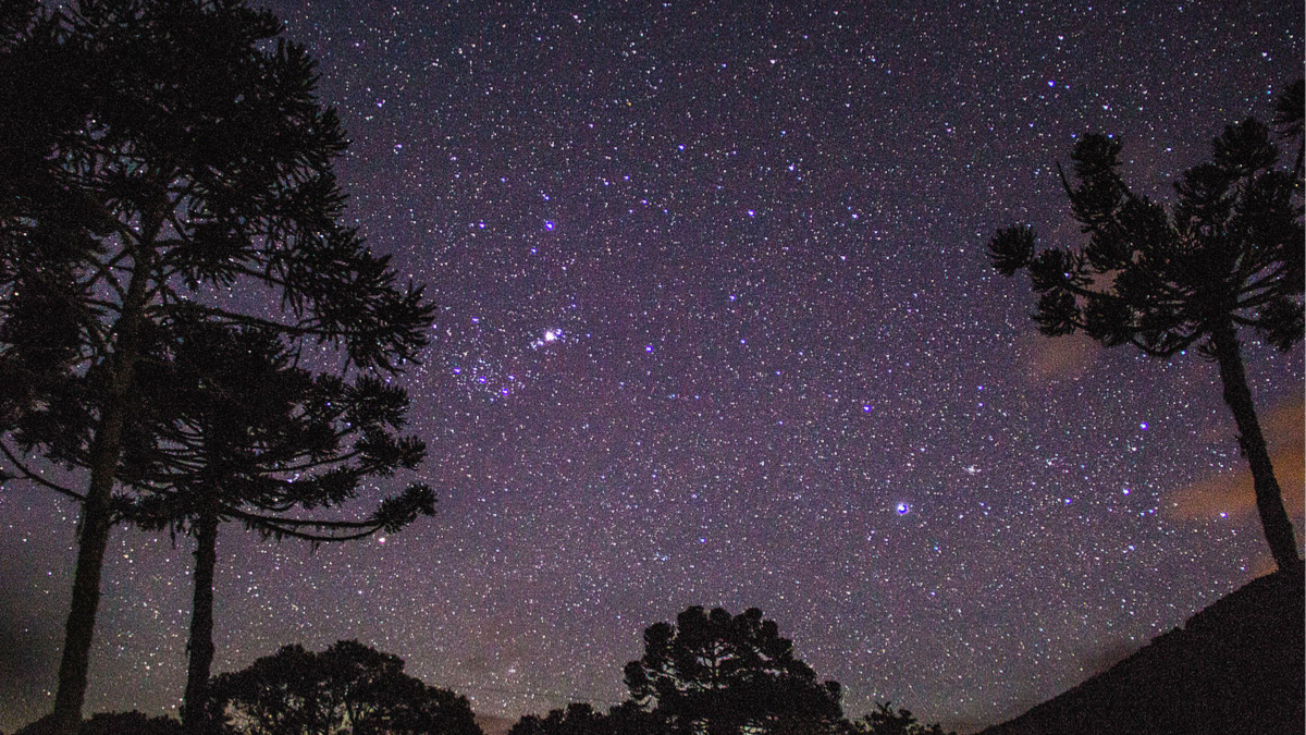 O céu mais escuro do Sul do Brasil fica na Serra catarinense e transforma noites em atração turística