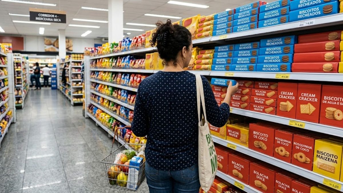 Biscoito sem lactose tem diferença de mais de 620% no preço de mercados em cidade de SC, aponta pesquisa do Procon