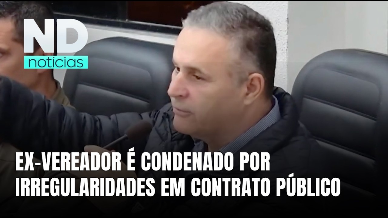 Vereador de Laguna é condenado por compra de votos e fraude em licitação