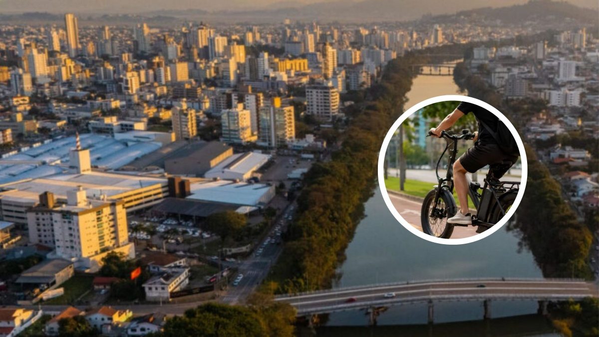 Ciclista menor de idade é socorrido com sinais de traumatismo craniano após colidir com moto em cidade de SC