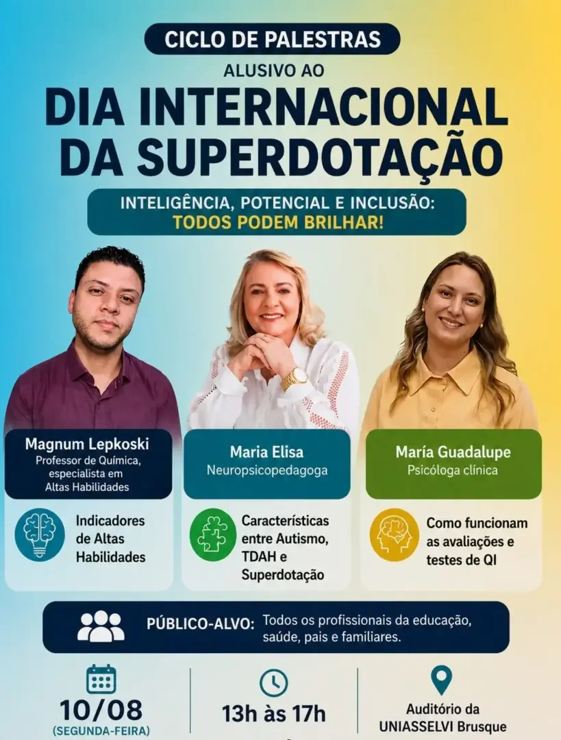 (VÍDEO) NAS realiza programação especial pelo Dia Internacional da Superdotação