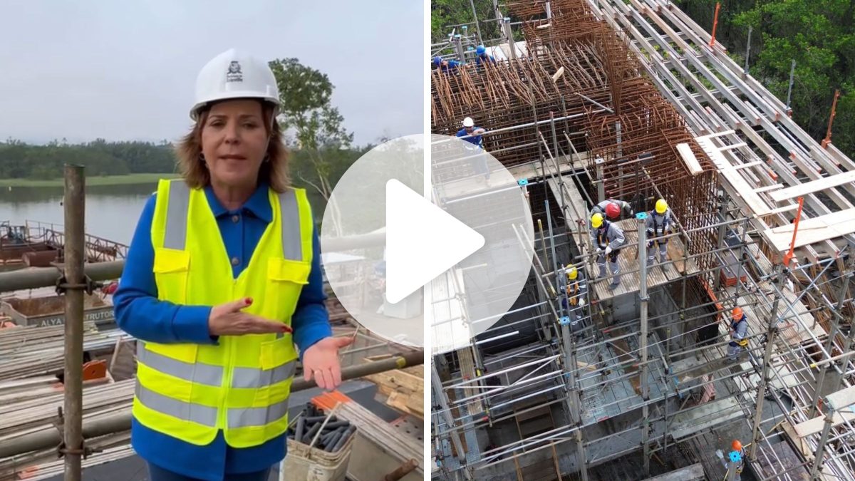 ‘Não é verdade’: prefeita rebate rumores sobre paralisação da Ponte Joinville