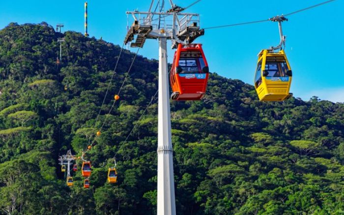 Bondinho do Unipraias fica 50% mais barato; antes de ir veja o calendário