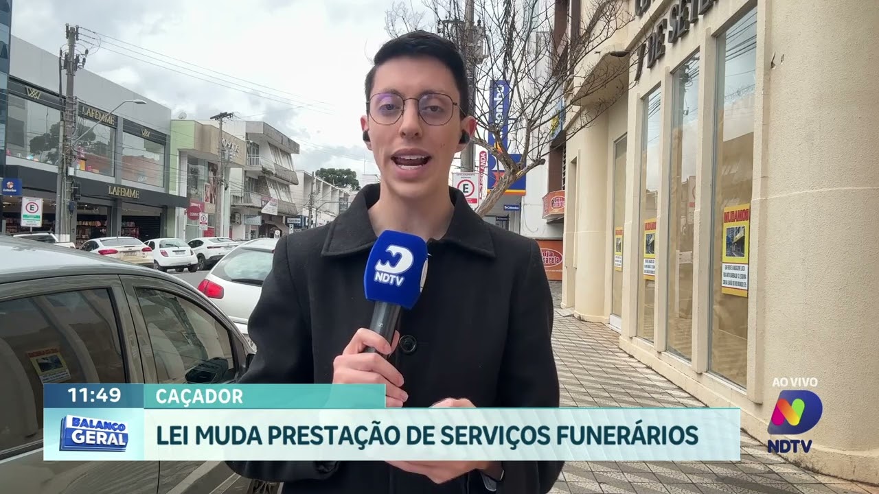Caçador muda lei e garante livre escolha de funerária às famílias