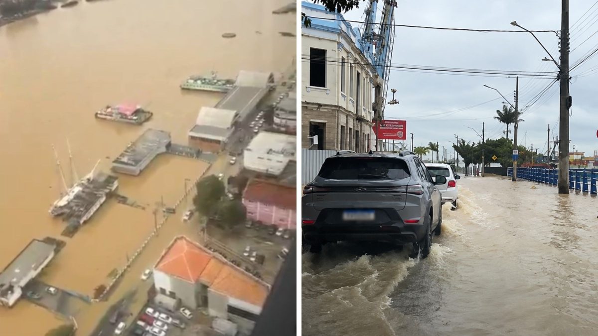 Após alagamentos interditarem ruas, cidade de SC instala sistema que monitora marés em tempo real