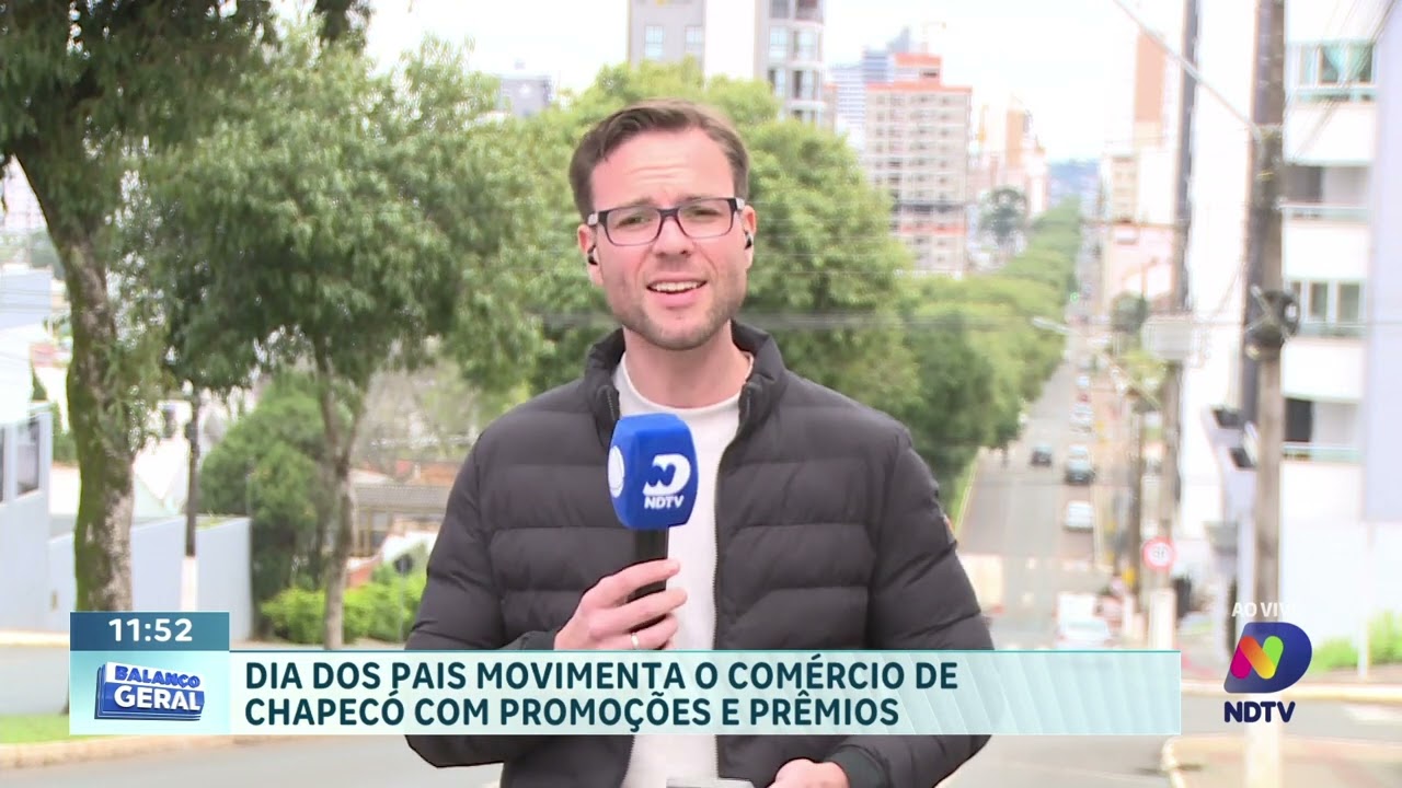 Dia dos Pais aumenta expectativa de vendas no comércio de Chapecó