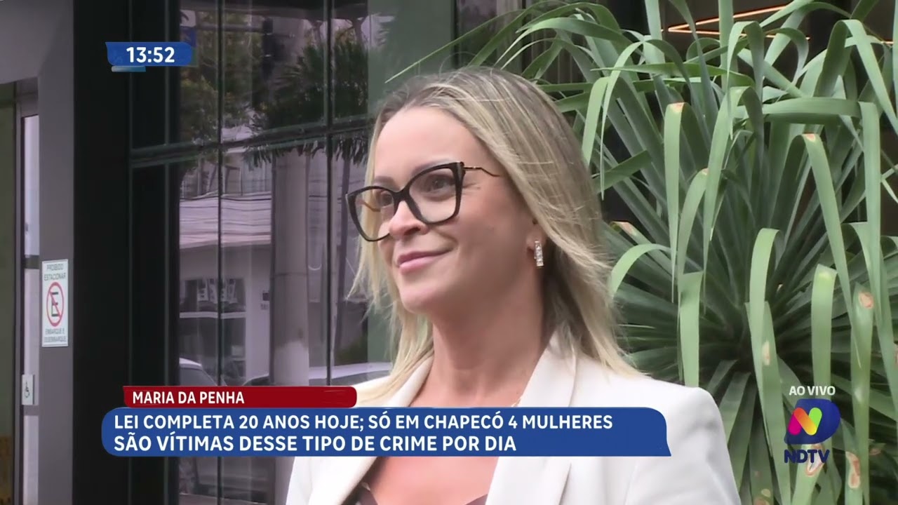 20 anos da Lei Maria da Penha: números preocupam em Chapecó