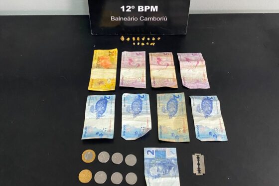 Homem é preso vendendo crack perto de núcleo infantil em BC