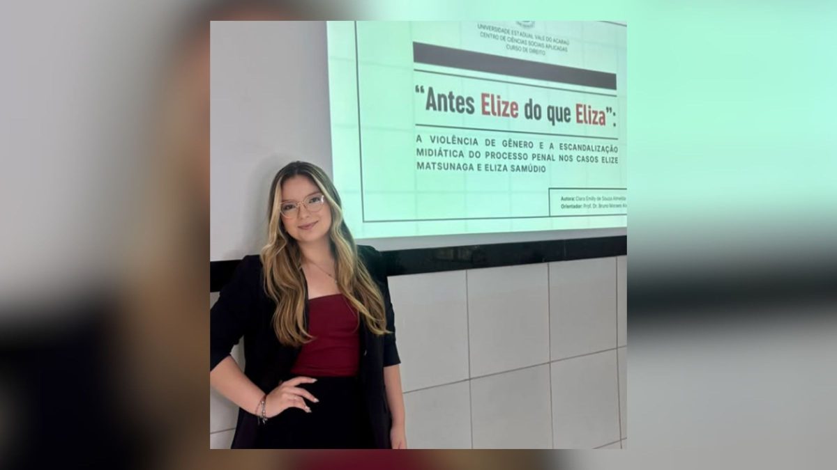 ‘Antes Elize do que Eliza’: estudante de Direito tira 10 em TCC que analisa casos criminais que chocaram o Brasil