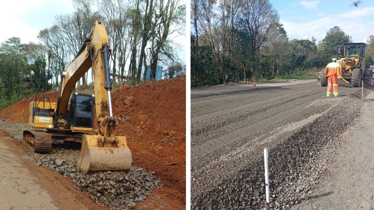 Após reclamações de motoristas, obra de R$ 150 milhões na SC-283 recebe maquinários para avançar na revitalização em SC