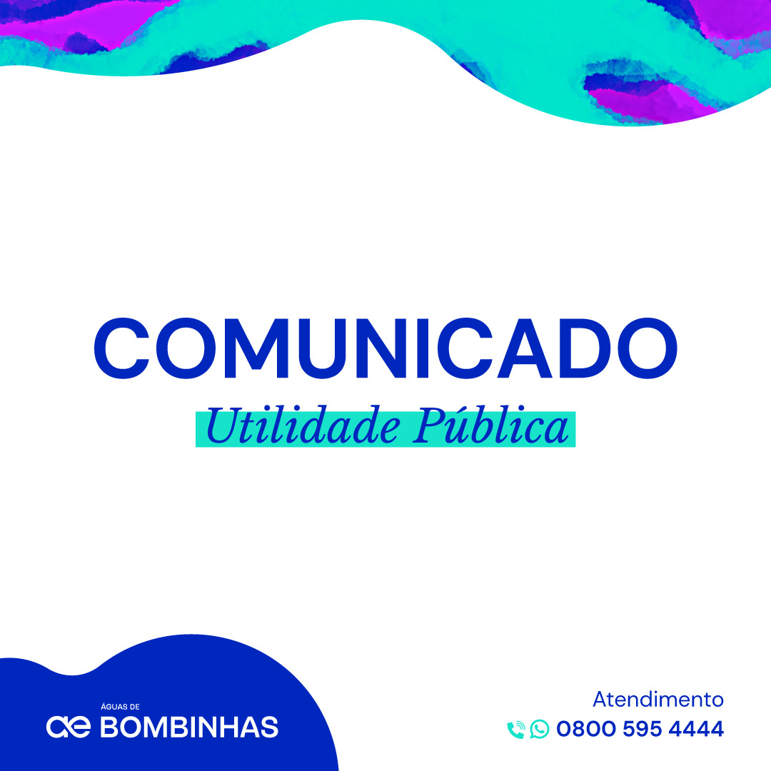 COMUNICADO: Parada programada da CELESC pode gerar instabilidade no abastecimento de ruas de Camboriú, nesta sexta-feira (07)